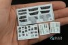 Quinta Studio QD48243 F/A-18F late / EA-18G 3D-Printed & coloured Interior on decal paper ( Meng ) 1/48